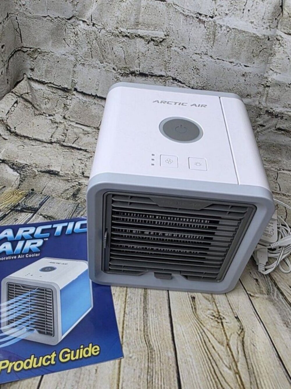 ARCTIC AIR ULTRA Evaporative Air Cooler 3-speed 2x Cooling 10 hrs Night Light